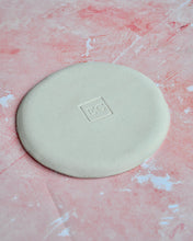 Load image into Gallery viewer, Petal Jewellery Plate, handmade stoneware jewellery plate featuring a simple design, ideal for daily jewellery storage.