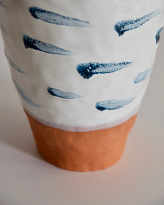 Elisa Ceramics Aphrodite Amphora Flower Vase Detail