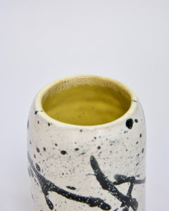 Elisa Ceramics Giappo Raku Flower Vase Detail
