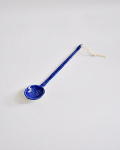 Elisa Ceramics Blue Hanging Spoon front