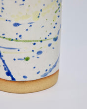 Load image into Gallery viewer, Elisa Ceramics Blue Raku Vase Detail
