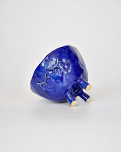 Load image into Gallery viewer, Elisa Ceramics Blue Planter bottom
