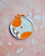 Load image into Gallery viewer, Elisa Ceramics Cat Jewellery Plate
