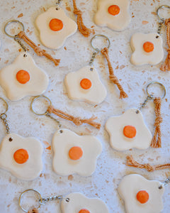 Elisa Ceramics Egg Keyring