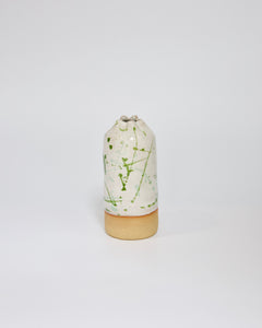 Elisa Ceramics Green Starfish Flower Vase Front
