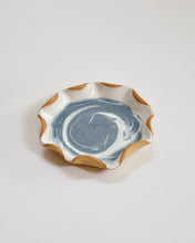 Load image into Gallery viewer, Elisa Ceramics Grey Jewelry Plate front

