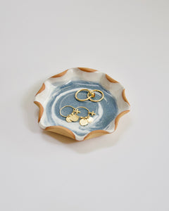 Elisa Ceramics Grey Jewelry Plate