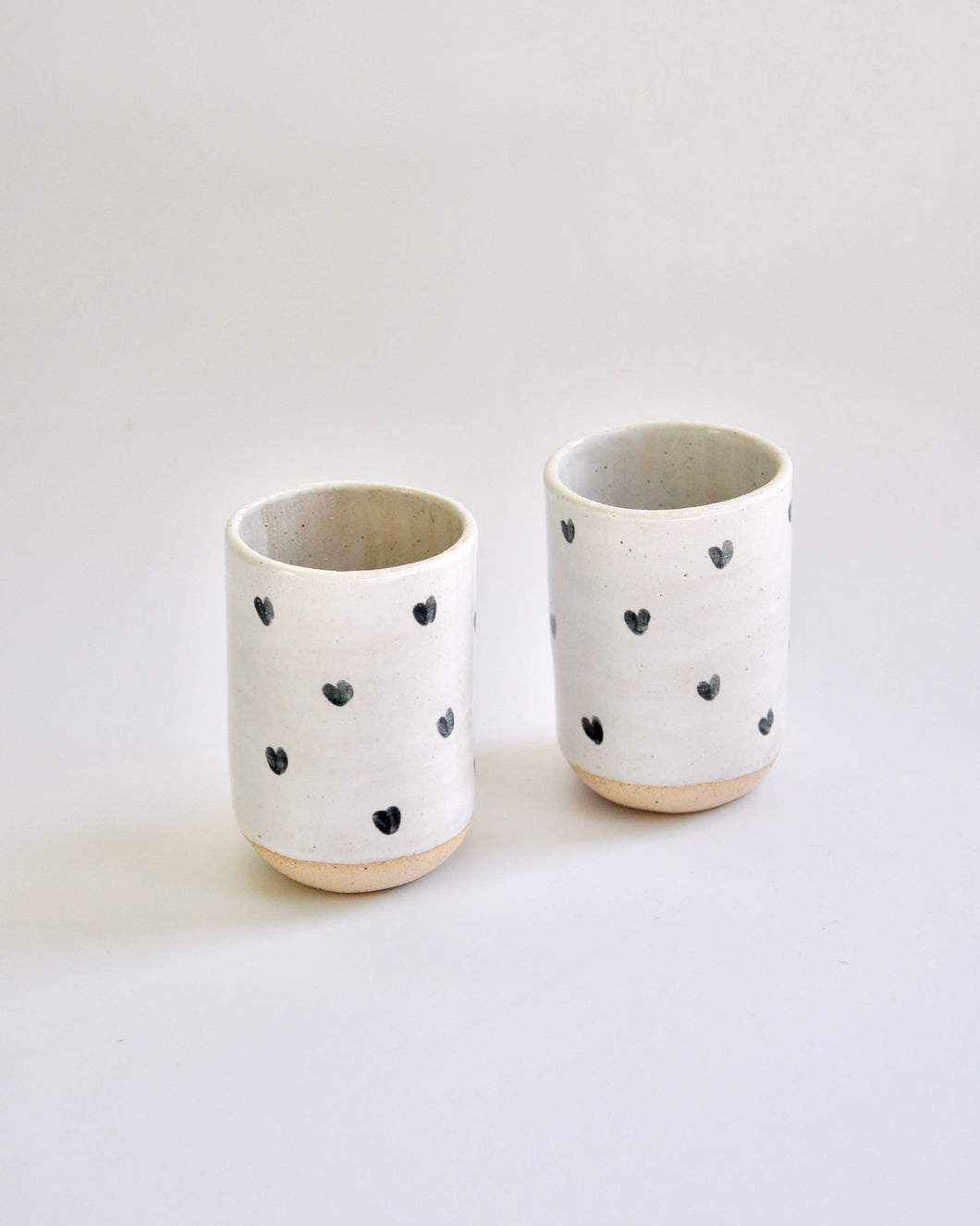 Elisa Ceramics Hearts Cups