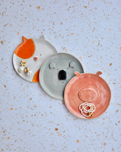 elisa Ceramics Pig Jewellery Plate