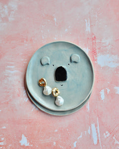 Elisa Ceramics Koala Jewellery Plate