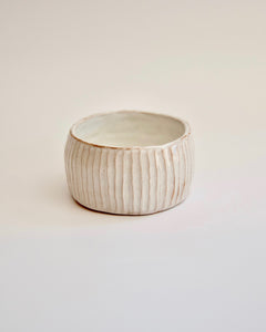 Elisa Ceramics Linen Planter front
