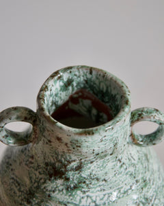 Elisa Ceramics Moss Flower Vase Detail