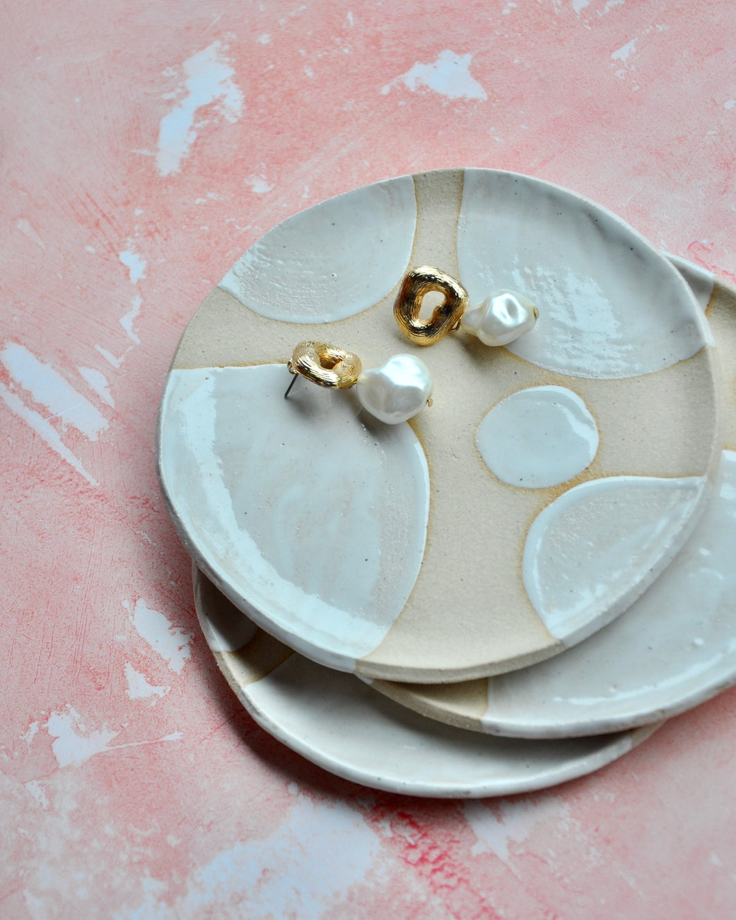 Elisa Ceramics Petal Jewellery Plate