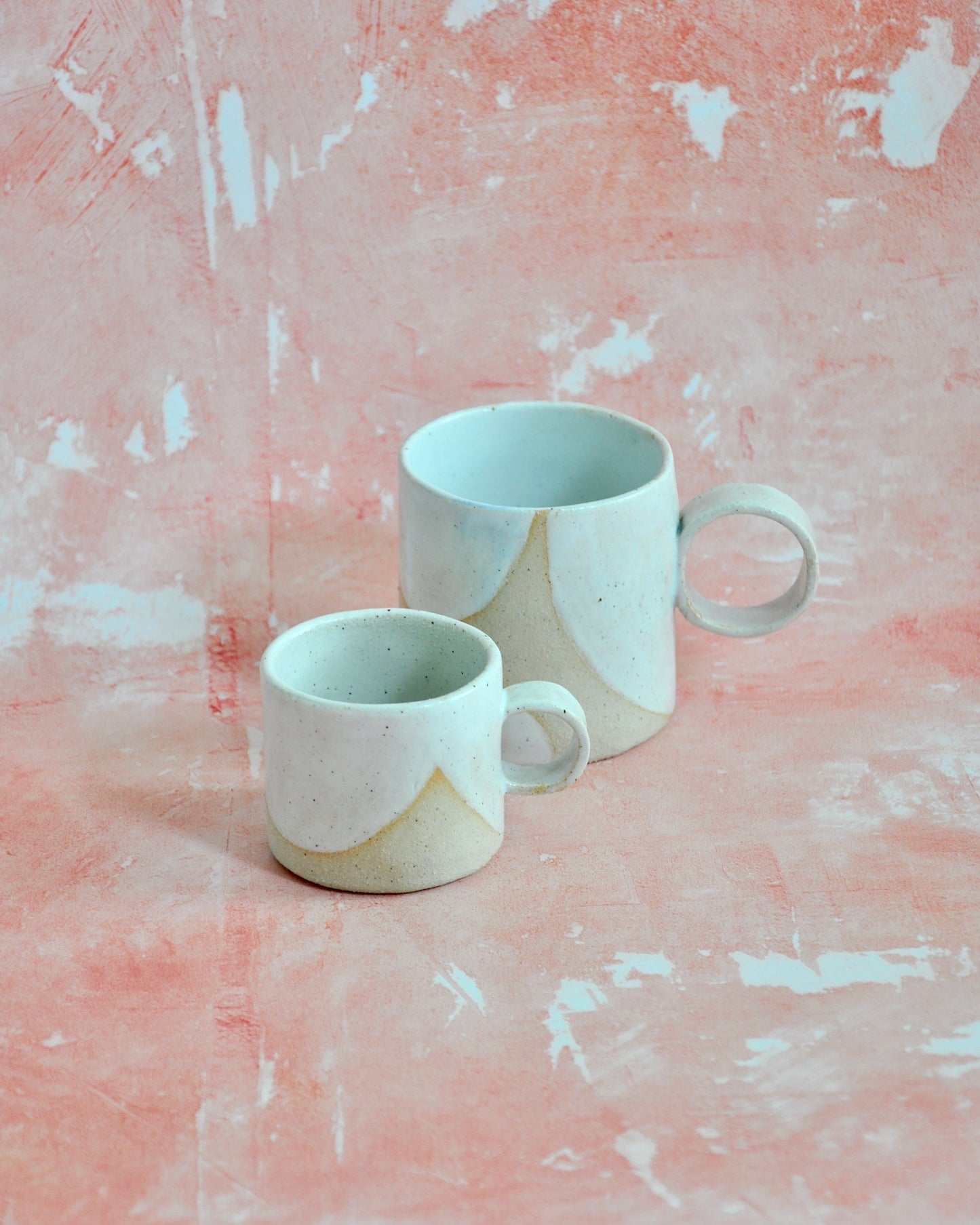 Elisa ceramics Petal Mugs
