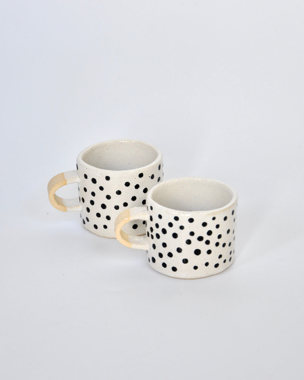 Elisa Ceramics Polkadots Espresso Mugs