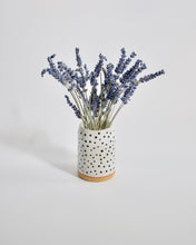 Load image into Gallery viewer, Elisa Ceramics Raku Polkadot Vase
