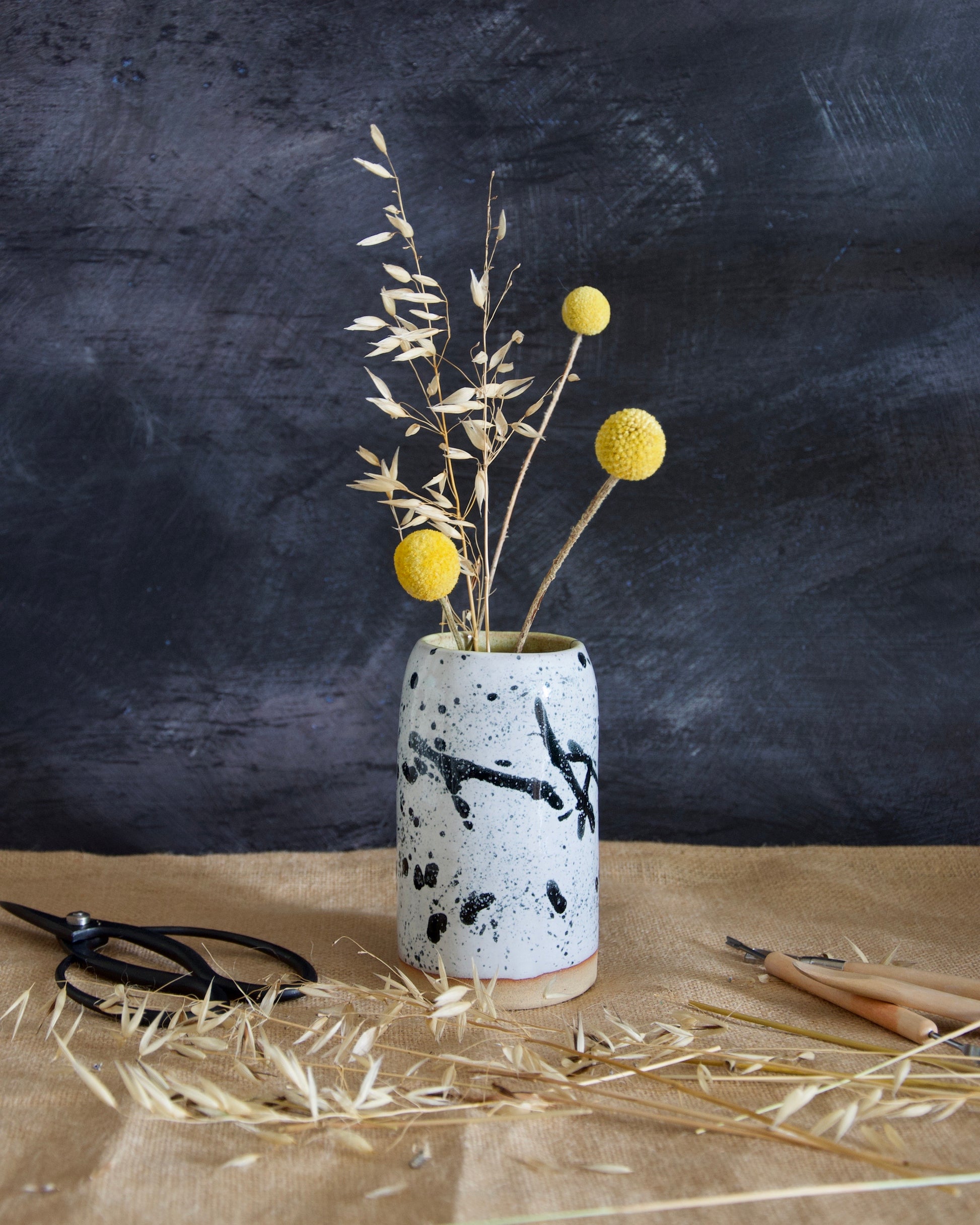 Elisa Ceramics Raku Vase