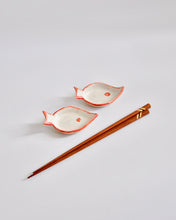 Load image into Gallery viewer, Elisa Ceramics Red Soy Sauce Dishes front
