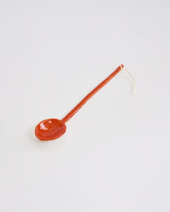 Elisa Ceramics Red Hanging Spoon front