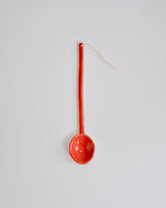 Elisa Ceramics Red Hanging Spoon