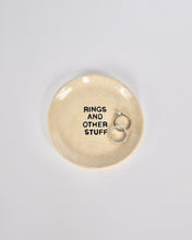Load image into Gallery viewer, Elisa Ceramics Rings and Other Stuff Jewellery Plate
