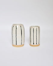 Load image into Gallery viewer, Elisa Ceramics Raku Vase Set front
