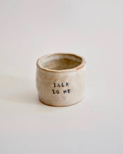 Load image into Gallery viewer, Elisa Ceramics Talk To Me Planter front
