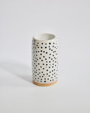 Load image into Gallery viewer, Elisa Ceramics Raku Flower Vase Front
