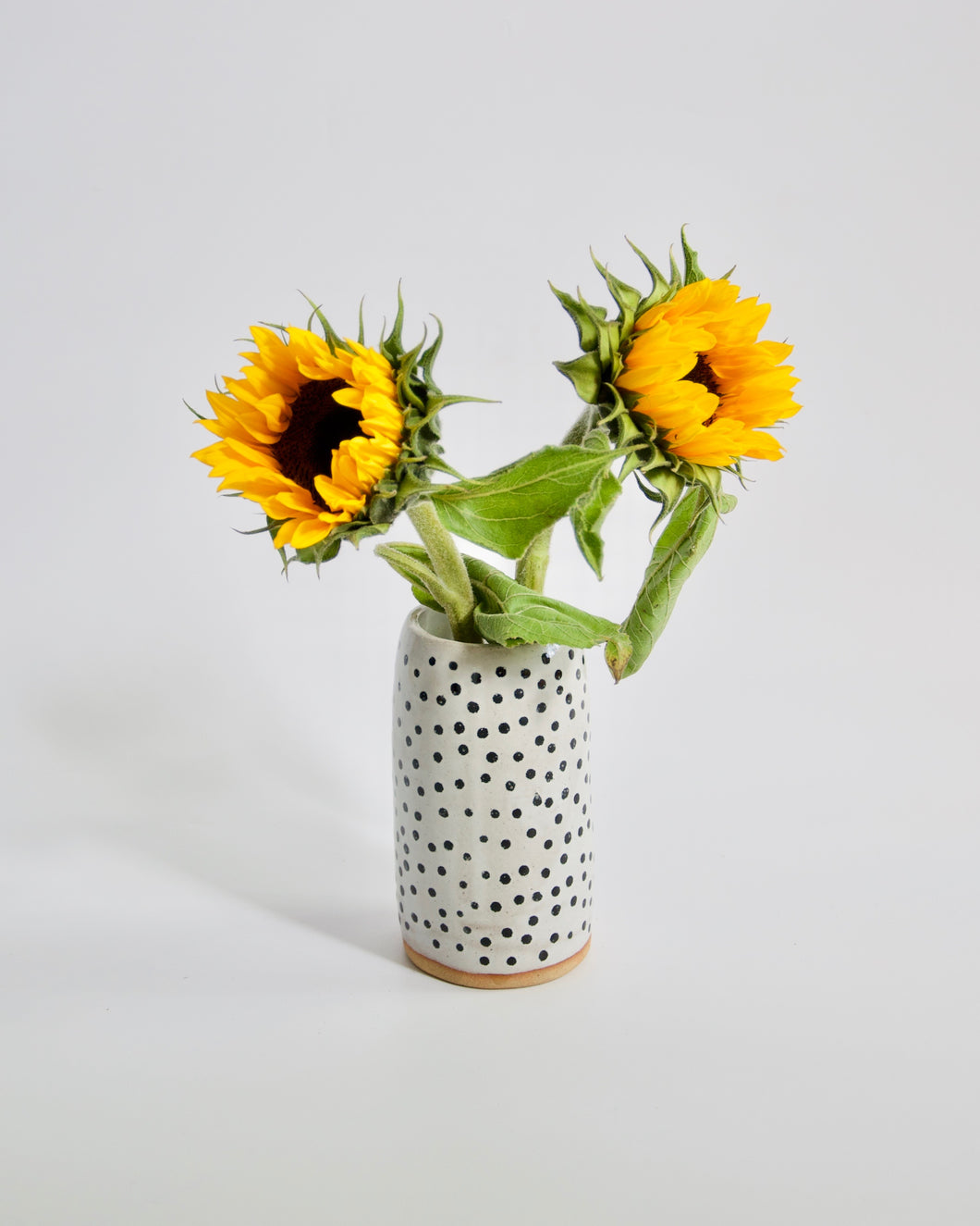 Elisa Ceramics Raku Flower Vase