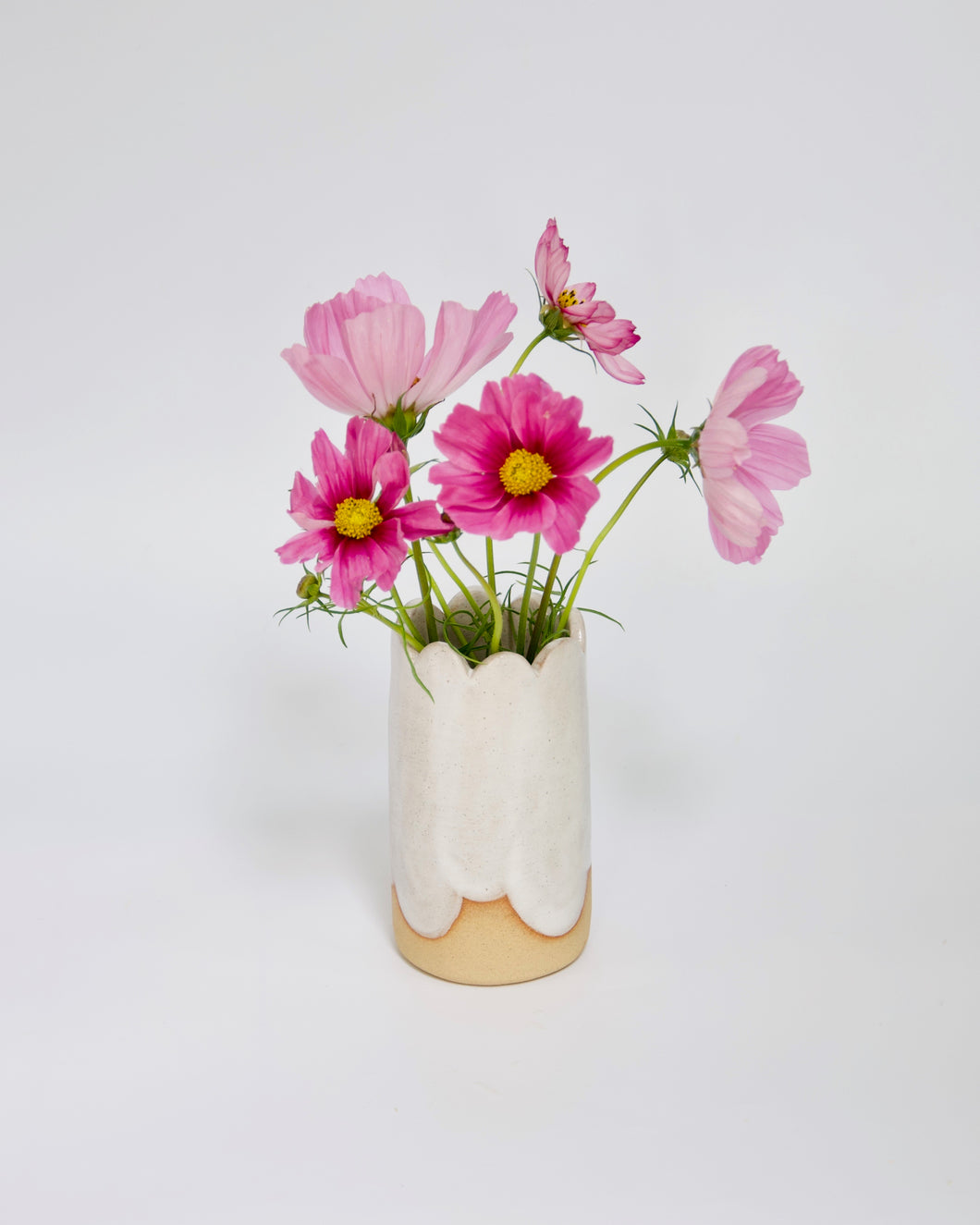Elisa Ceramics Thin Petal Flower Vase