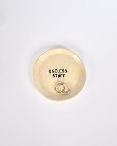 Elisa Ceramics Useless Stuff Jewellery Plate