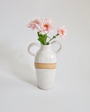 Load image into Gallery viewer, Elisa Ceramics White Amphora Flower Vase
