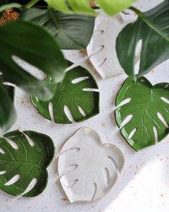 Elisa Ceramics Monstera Leaf